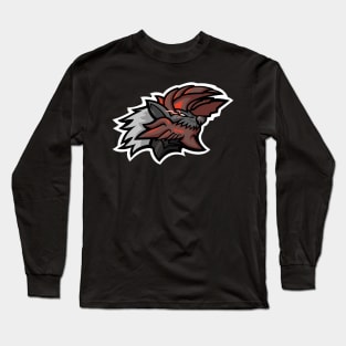 Stygian Zinogre Mascot Logo v.1 Long Sleeve T-Shirt